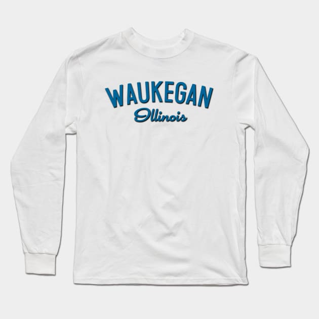 Waukegan Long Sleeve T-Shirt by Vandalay Industries